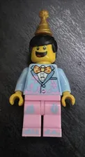 Lego Birthday Cake Guy Minifigure CMF Series 18 col321