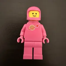LEGO Pink Classic Spaceman Minifigure Lenny Benny's Space Squad LEGO Movie 70841