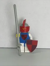 LEGO Castle Minifigure Cas079 Classic Knights Tournament 6002 Blue RARE Shield
