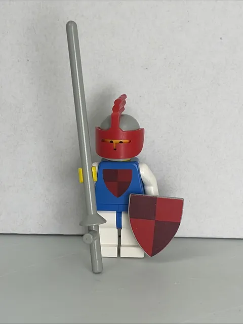 LEGO Castle Minifigure Cas079 Classic Knights Tournament 6002 Blue RARE Shield