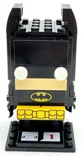 LEGO BrickHeadz Batman 41585 100% Complete No Box or Manual Glow In The DarkEyes