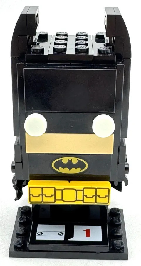 LEGO BrickHeadz Batman 41585 100% Complete No Box or Manual Glow In The DarkEyes