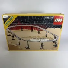 BOX ONLY Legoland futuron monorail accessory track 6921