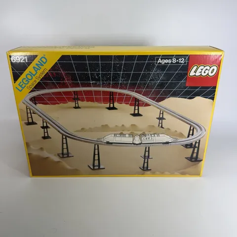 BOX ONLY Legoland futuron monorail accessory track 6921