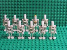 Lot of LEGO Star Wars Battle Droid Minifigures Commander NC21