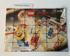 Lego 3432 NBA Sports MANUAL  ONLY
