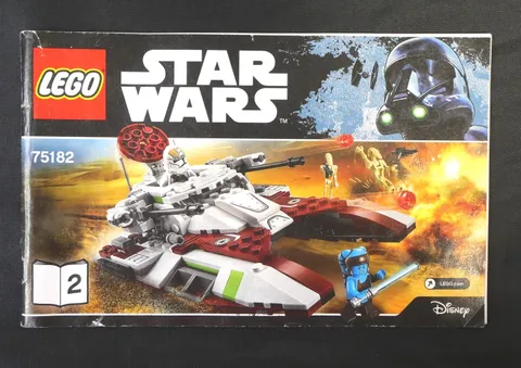 Lego STAR WARS Original Set INSTRUCTION GUIDE Manual 75182 #2