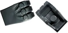 Lego New Minifig Gorilla Fist Pearl Dark Gray fits Hand Weapon Qty 2 sp3