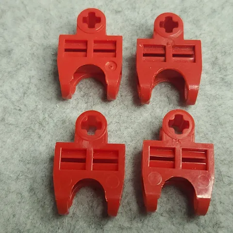 LEGO 32174 Technic Axle Connector 2 x 3 with Ball Joint Socket Red x4 Genuine