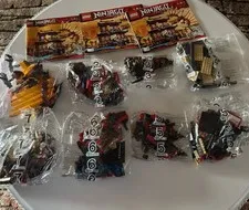 Lego Ninjago Fire Temple (2507) Dragon And Build Only