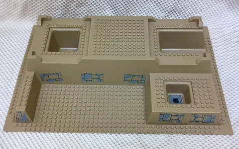 LEGO Indiana Jones Pharoh's Quest (2010 Era) Baseplate Base Plate Part No. 51542