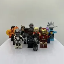 LEGO Marvel Avengers Minifig Lot Of 12 Iron Man Ant-Man Ultron Ghost Rider