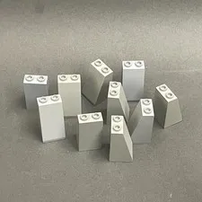 Lego 30499 Light Gray Replacement Parts Pieces Lot of 10