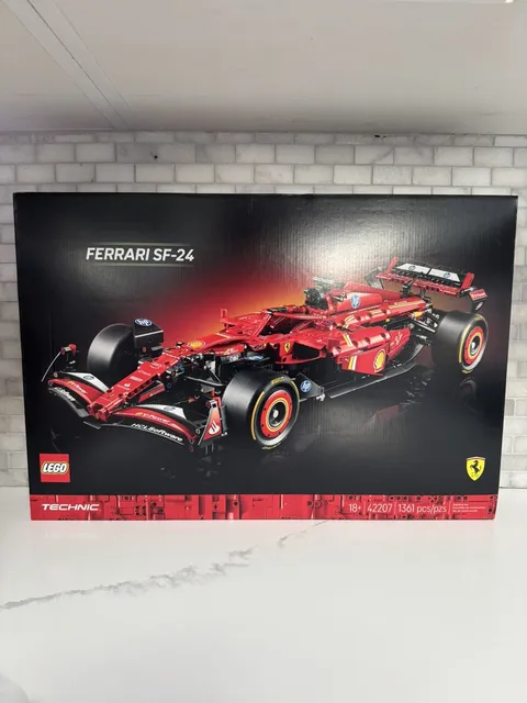 LEGO Technic Ferrari SF-24 F1 Model Car Kit - Building Set for Adults 42207- New