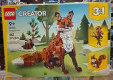 LEGO 31154 Creator 3 in 1 Forest Animals Red Fox NIB