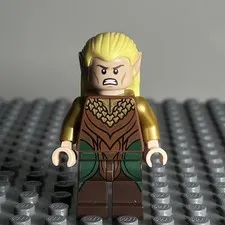 LEGO LORD OF THE RINGS HOBBIT Legolas Greenleaf Minifigure Lor035 - 3E