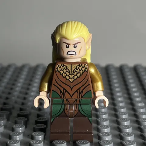 LEGO LORD OF THE RINGS HOBBIT Legolas Greenleaf Minifigure Lor035 - 3E