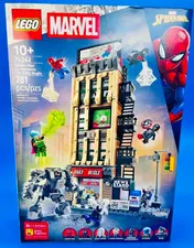 LEGO 76342 Marvel Spider-Man vs. Mysterio: The Daily Bugle Building Set, NEW
