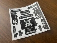 LEGO Ken Block STICKERS ONLY, New Hoonigan Decals from Speed Champions Set 77262