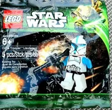 LEGO 5001709 Clone Trooper Lieutenant Star Wars Polybag NEW/MIB