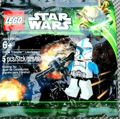 LEGO 5001709 Clone Trooper Lieutenant Star Wars Polybag NEW/MIB