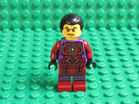 LEGO Ninjago Clouse Minifigure 70748 Tournament of Elements Hair CL26