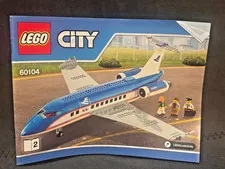 LEGO CITY Airport Passenger Terminal 60104 Instruction Manual ONLY -