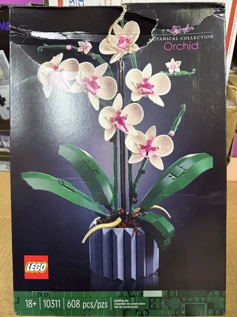 Lego Botanical Collection: Orchid • 10311 • 608 pcs New Sealed