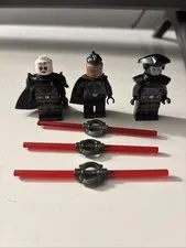 LEGO Minifigure Lot of 3 Star Wars Inquisitor Figures