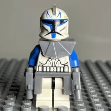 LEGO Star Wars: Clone Trooper Captain Rex, 501st Legion (Phase 1) sw0194 3H