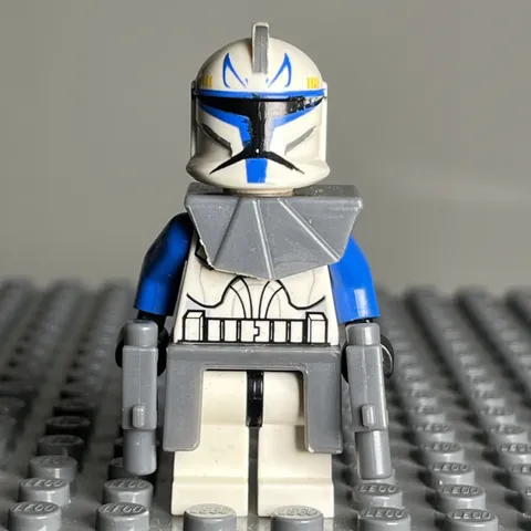 LEGO Star Wars: Clone Trooper Captain Rex, 501st Legion (Phase 1) sw0194 3H