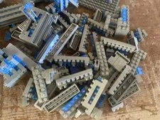 Lego Small Specialty Parts Mini Tiny Blue Gray Grey Mix Lot  Perfect Building