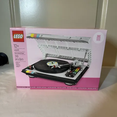 LEGO Retro Record Player 40699 310pc 12+ Promotional Limited Edition