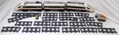 LEGO 2014 RC Train 60051 High-speed Passenger Train Set and Extra Track Parts