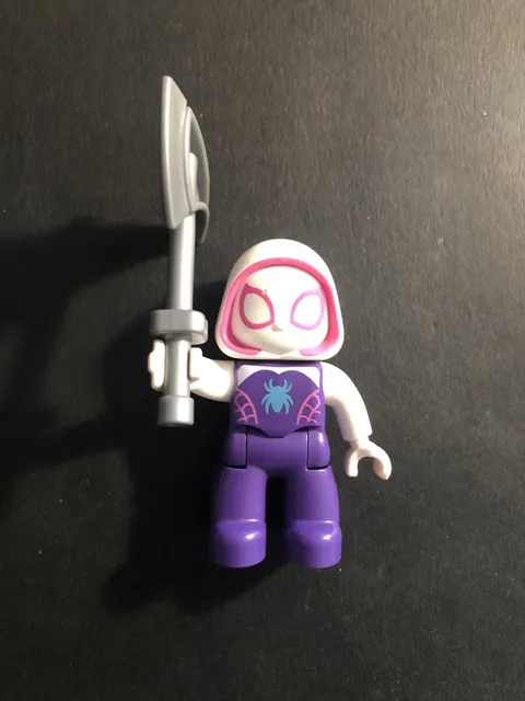 LEGO DUPLO Figure Ghost Spider Ville Marvel Spider-Gwen Superhero Minifigure