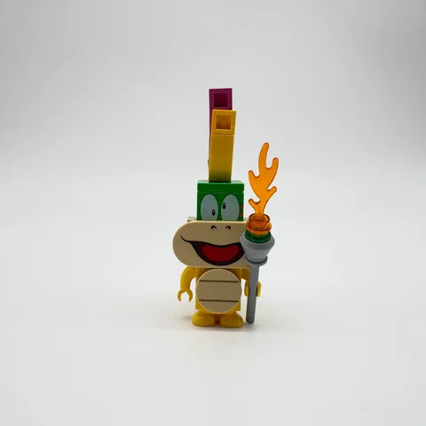 Lego Lemmy 71403 Super Mario Minifigure with torch