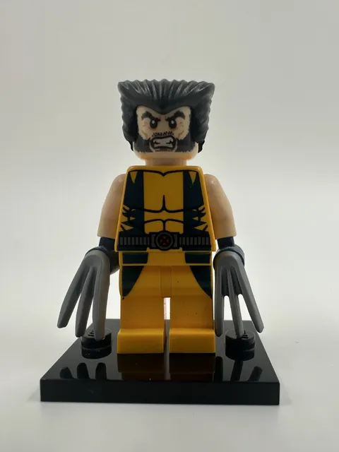 Lego Marvel Super Heroes Wolverine SH0017 Minifigure 6866 Chopper Showdown Nice