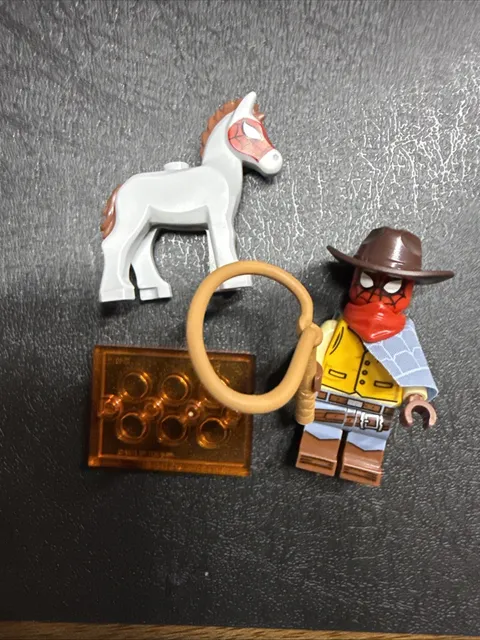 LEGO Marvel Patrick O'Hara / Web-Slinger Spider-Man Minifigure Part colspi12
