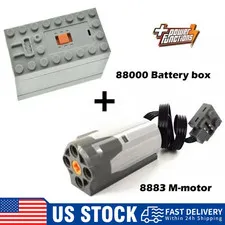 M-motor 8883 Electric Train Power Functions 88000 Battery Box For LEGO Block Toy