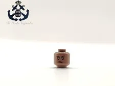 LEGO Dungeons & Dragons Medium Brown Head Elf Wizard Female 3626pb3168 21348