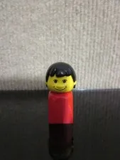 Vintage Lego Basic Figure Girl Finger Puppet Mini Figure 1980's