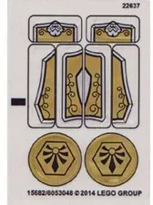 Lego New 70123 Legends of Chima Sticker Sheet Only Original from Set Decals