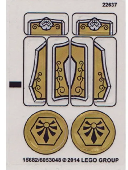 Lego New 70123 Legends of Chima Sticker Sheet Only Original from Set Decals