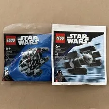 LEGO Star Wars Millennium Falcon and TIE Advanced Sets