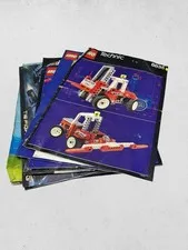 Vintage LEGO Instruction Books Lot Of 9 Inc Technic, Star Wars, Legoland, System