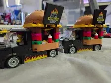 LEGO City Burger Truck Toy Building Set (60404) 