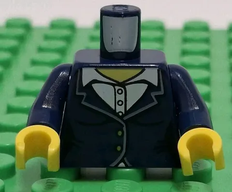 Lego Female Businesswoman Torso For Minifigure Suit Jacket Collar Shirt Pattern