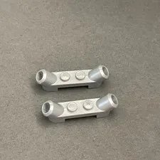 Lego 61072 Silver Gray Replacement Parts Pieces Lot of 2