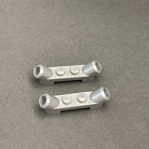 Lego 61072 Silver Gray Replacement Parts Pieces Lot of 2
