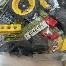 LEGO Possibly Ninja Turtles Bulk Mixed Bricks & Parts Loose Pieces Parts in Bag